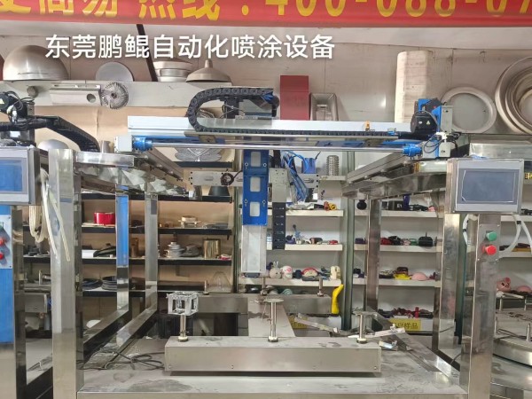 3枪8轴仿喷工机器人