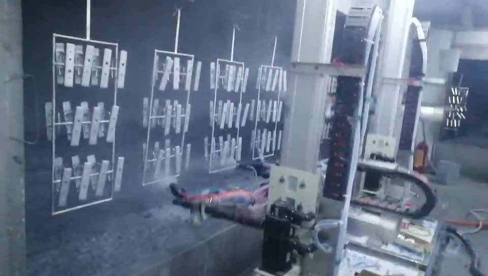 五金件门锁静电喷漆设备