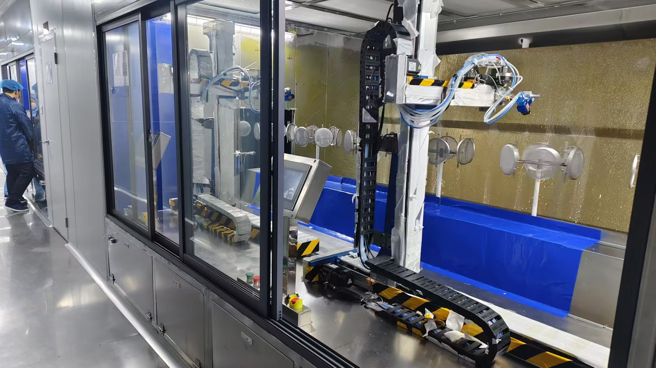 汽车喇叭网配件三涂三烤喷漆流水线 汽车喇叭网配件三涂三烤喷漆流水线