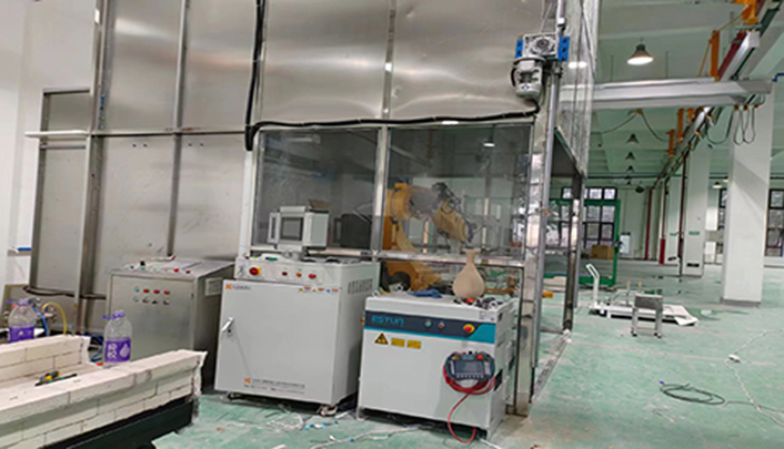 汝瓷花瓶陶瓷用品类型喷釉设备 汝瓷花瓶陶瓷用品类型喷釉设备