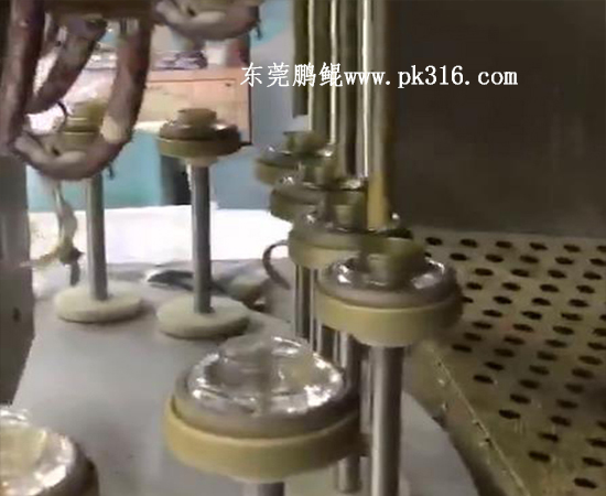 蜡烛杯内壁自动喷漆设备