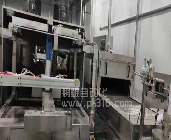 五金件往复自动抓取喷漆设备