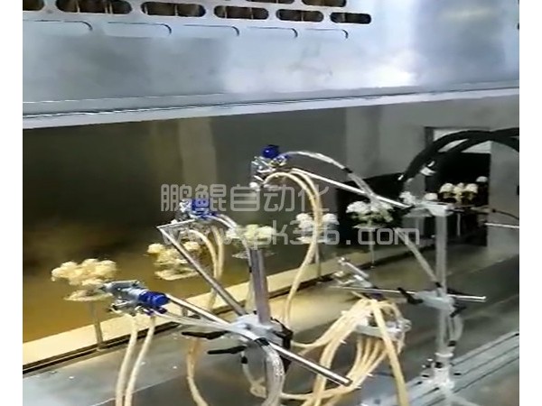 潮玩玩具动漫喷烤一体流水线