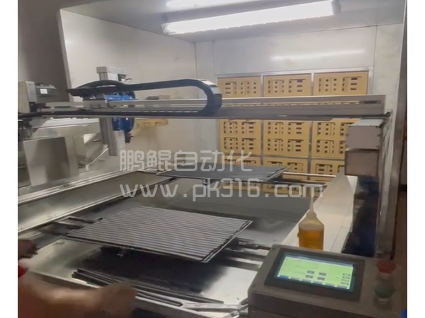 雨刮器胶管上下层喷漆设备