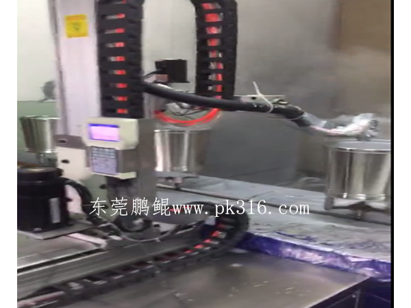 鹏鲲汽油桶静电自动喷涂设备