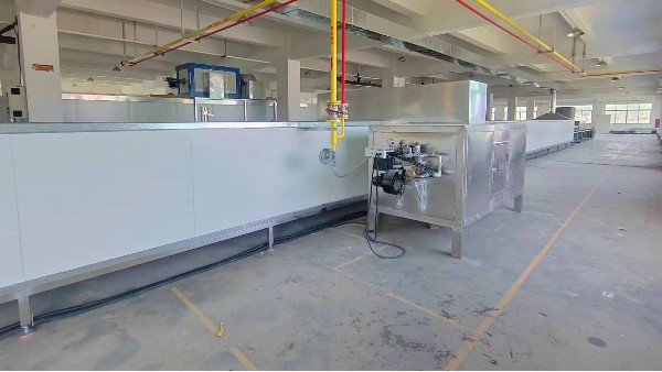 五金单层天然气加热烘烤隧道炉