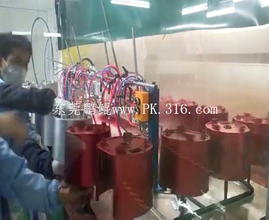 豆浆机自动喷漆线