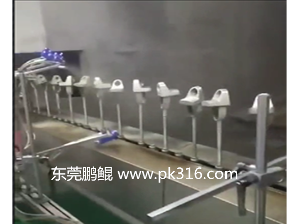 摄像头自动喷漆线