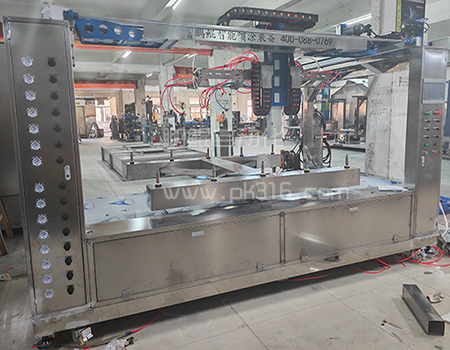 玻璃渐变色自动化六轴喷涂设备