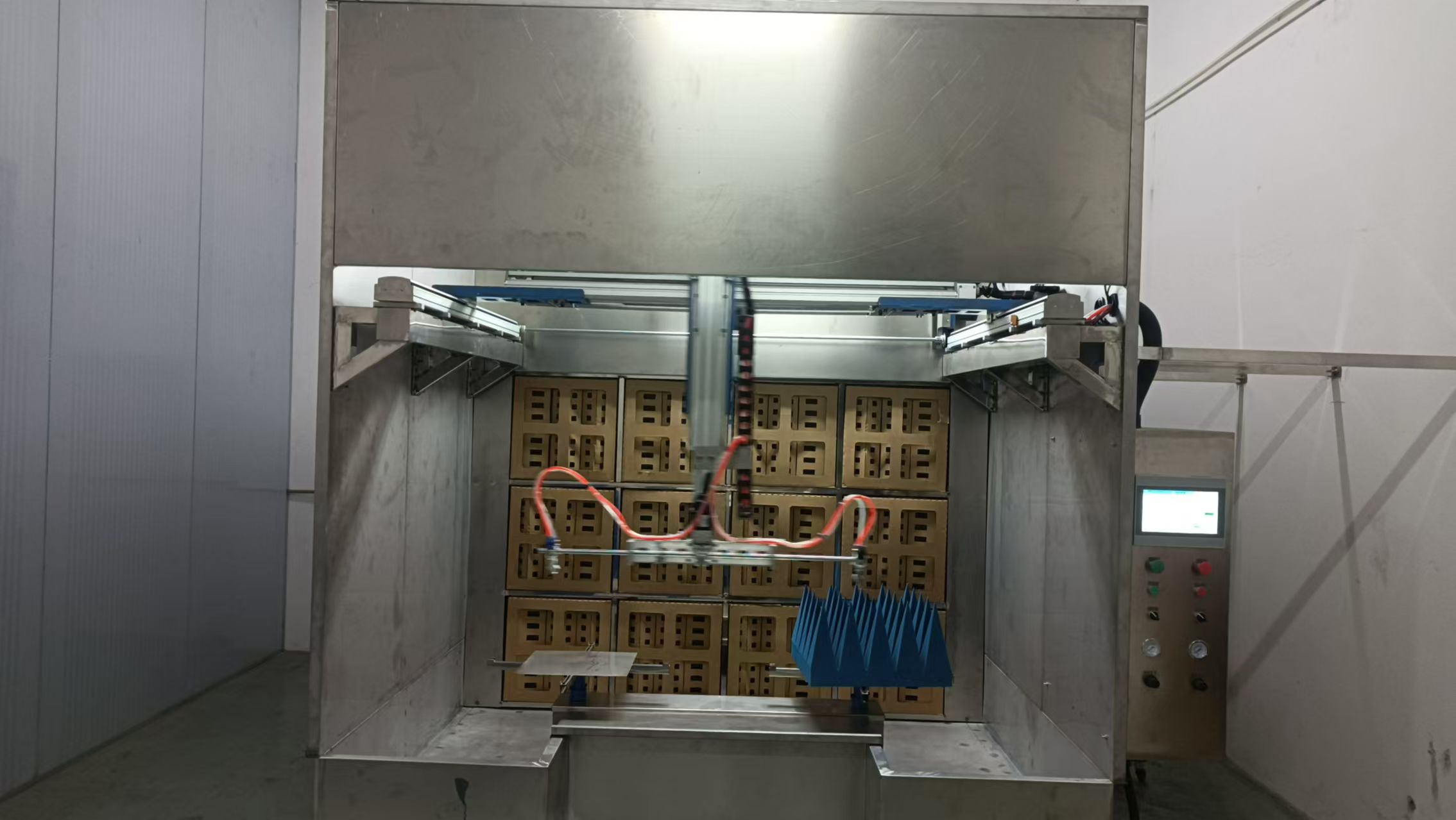 医疗海绵喷柜一体式喷胶设备