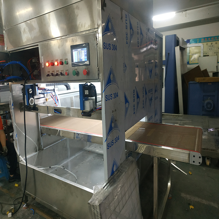 人造鸡蛋自动化喷漆流水线