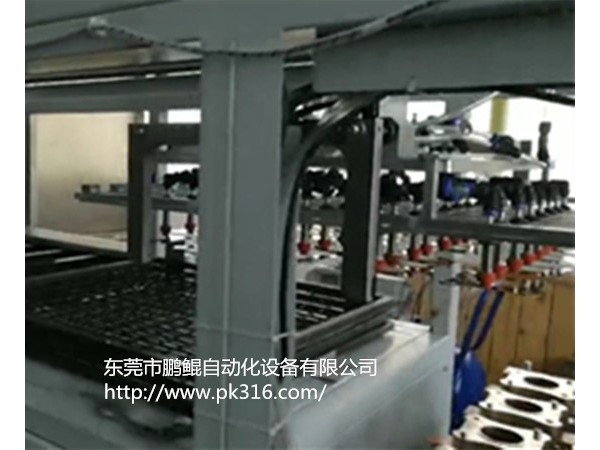 五金件自动上下料喷漆线生产厂家应用特点