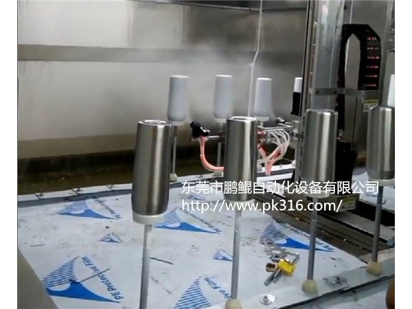 喷涂机,如何提升东莞保温杯喷涂机的生产效率---鹏鲲,鹏胜