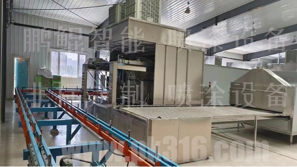 电饭锅内胆涂装铁氟龙两涂两烤生产线