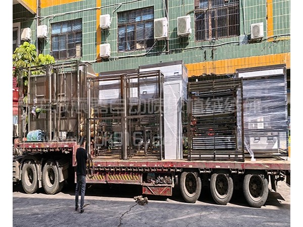 汽车减震器自动喷胶植绒线体