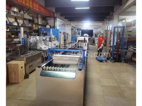 LED灯带胶管喷烤流水线