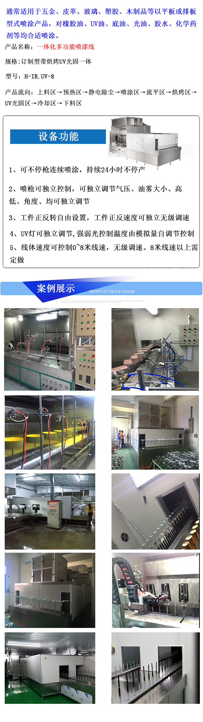 一体化多功能喷漆线 (3)