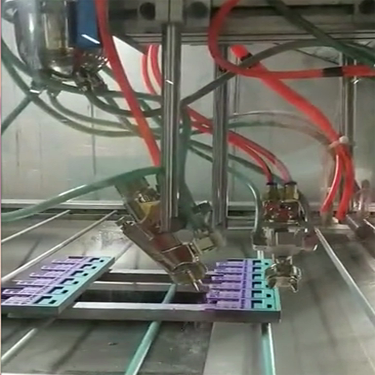 电子琴塑胶壳7轴自动喷漆往复机线