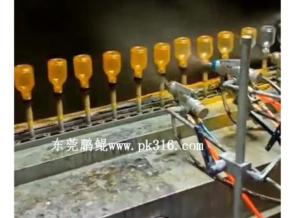 玻璃蜡烛杯瓶喷漆流水线