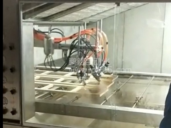 木板木制品在线往复喷漆流水线