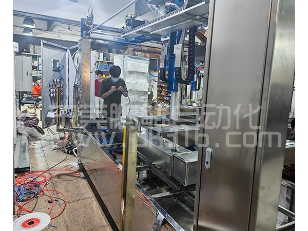 3枪8轴仿喷工机器人