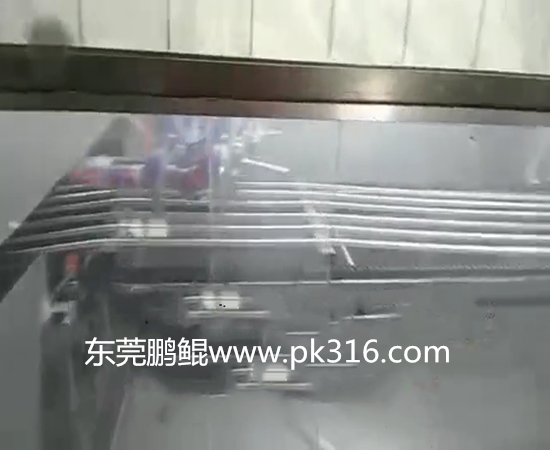 霓虹灯带橡胶油手感油喷漆流水线